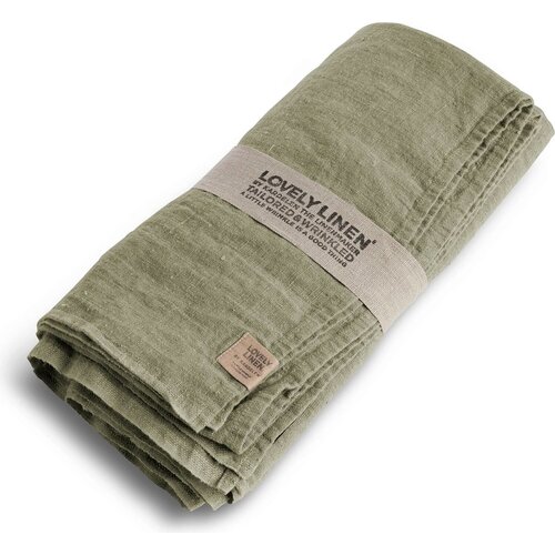 Lovely Linen Prt LOVELY 145x300 - Avocado Cene