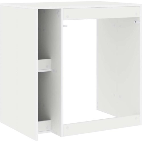  Ormar za perilicu rublja s pohranom Bijelo 87 x 60 x 89 cm Slike