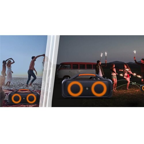 Manta zvučnik Bluetooth, FM radio, 40W RMS, X-Bass, Siri, IPX5, baterija SPK216 Slike