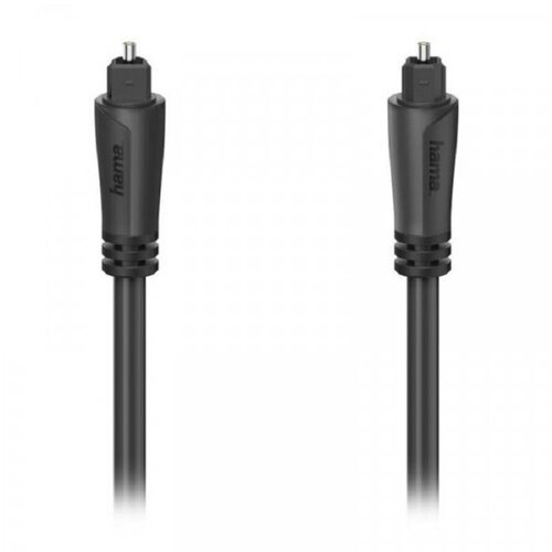 Hama Toslink digitalni audio priključni kabel [1x muški konektor toslink (ODT) - 1x muški konektor toslink (ODT)] 1.5 m crna Cene