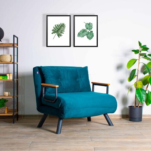 sando single - petrol green petrol green 1-Seat sofa-bed Slike