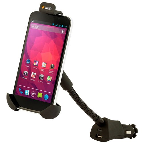 Yenkee auto držač za mobitel s USB-om YSM 403L Slike