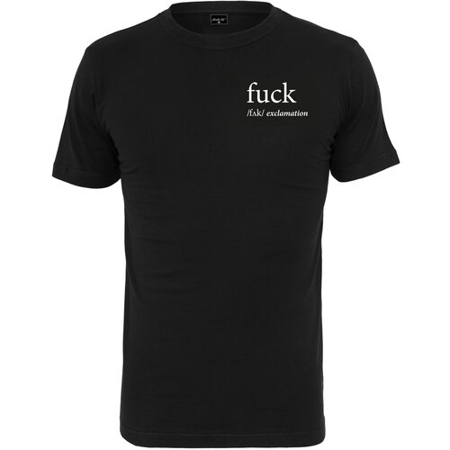 Mister Tee FCK T-shirt black Slike