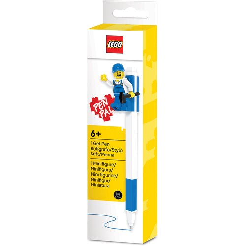 Lego Gel olovka sa minifigurom &amp;ndash; Plava Slike