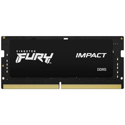 Kingston sodimm DDR5 16GB 6000MT/s KF560S38IB-16 fury impact black xmp Cene