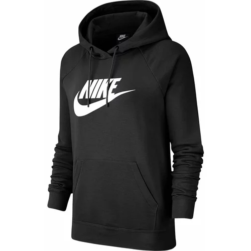 Nike Ženski pulover PULOVER Ž ESS HOODIE črna [A] Črna