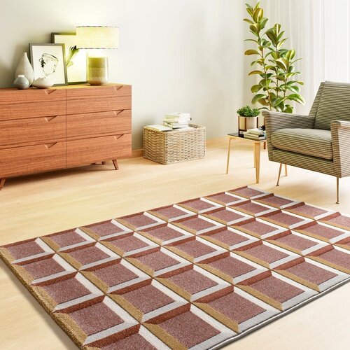 Universal Preproga v barvi terakote 133x190 cm Amara &amp;ndash; Slike