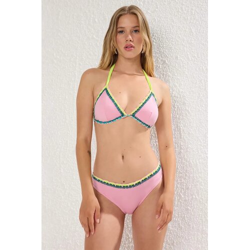 TRENDYOLMILLA Ženski kupaći kostim Tbess25Bt00178, Roze Slike