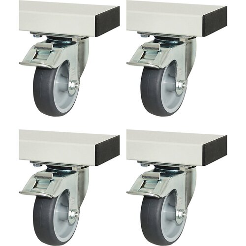 RAU Komplet koles za serijo adlatus 300, 4 vrtljiva kolesa z zavoro, ŠxD 100 x 30 mm Cene