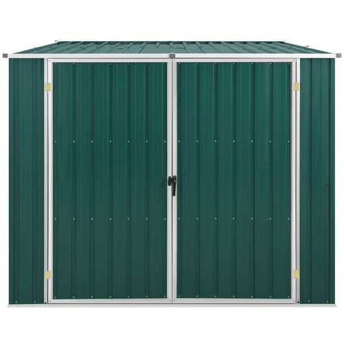 VidaXL vrtna lopa zelena 195x198x159 cm pocinkano jeklo Slike