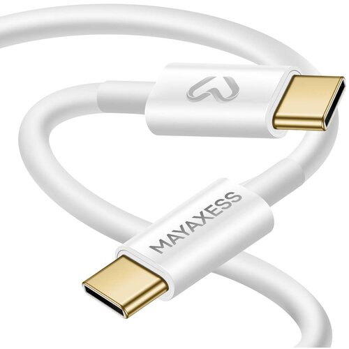 Oem Mayaxess, Polnilni kabel USB-C / USB-C 1m 20W iPhone 17 / 17 Pro / 17 Pro Max / 17 Air, Bela, (5000220193) Cene