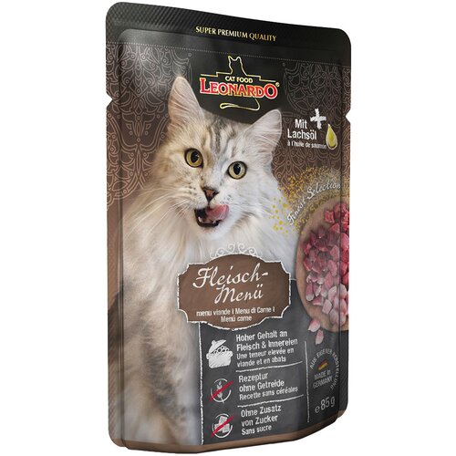 Leonardo Finest Selection Pouch 6 x 85 g - Mesni meni Slike