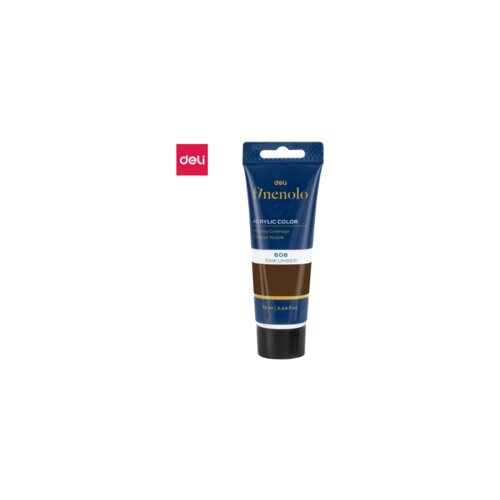Deli AKRILNA BOJA U TUBI RAW UMBER BRAON 75ml EC75-RU Cene