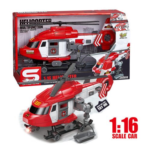  Multifunkcionalni helikopter crveni ( 36991 ) Cene
