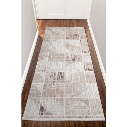 Conceptum Hypnose elex 5207 brown hall carpet (80 x 400) Cene