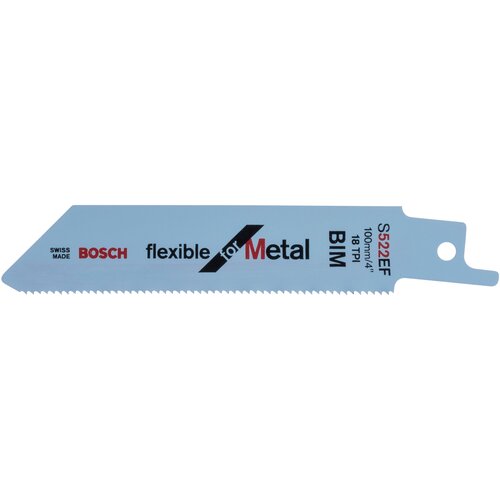 Bosch list univerzalne testere S 522 EF Flexible for Metal - pakovanje 5 komada - 2608656012 Slike