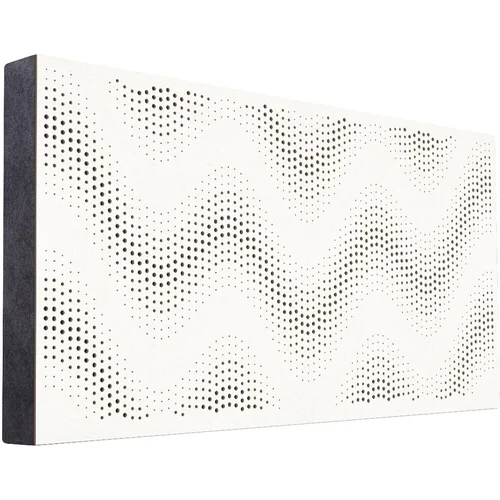 Mega Acoustic FiberPRO120 Sinus White/Black Absorbent leseni panel