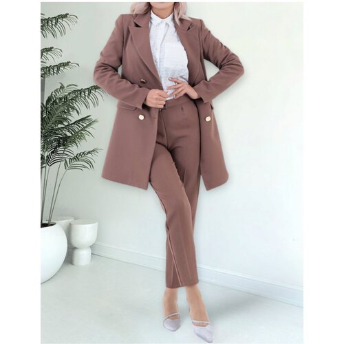Modamorfo Two-Button Pocket Detailed Blazer Suit Slike