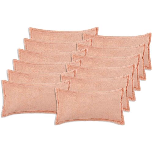  Presvlaka za jastuk 12 pcs HOUTEN Ružičasta 40 x 80 cm Bouclé Cene