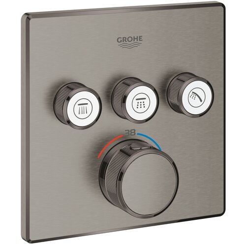 Grohe Grohtherm Smartcontrol termostat za skrivenu ugradnju sa tri izlaza 29126AL0 Slike