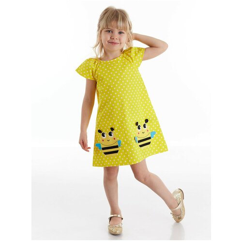 Denokids Dress - Yellow - A-line Slike