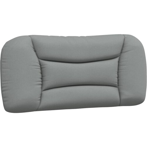 Maison Chic posteljno vzglavje - vzglavna omarica - vzglavna stranica svetlo siva 80 cm blago, (21704019) Cene