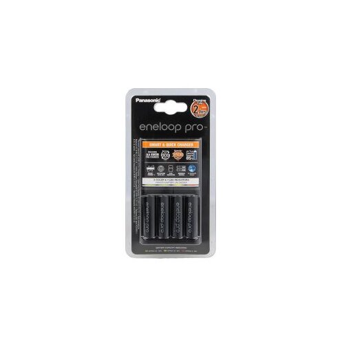 Panasonic punjač baterija 2h K-KJ55HCD40E, + baterije eneloop pro 4xAA Slike