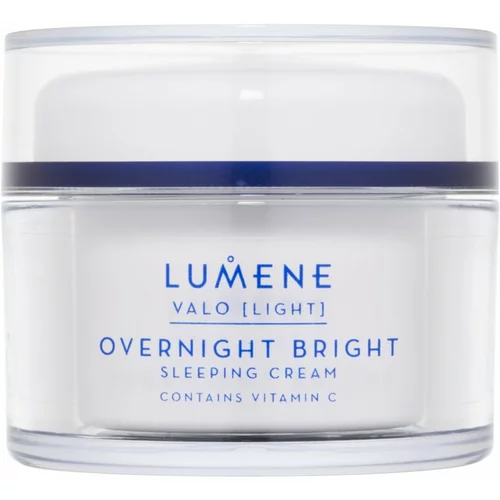 Lumene VALO Overnight Bright posvjetljujuća noćna krema s vitaminom C 50 ml