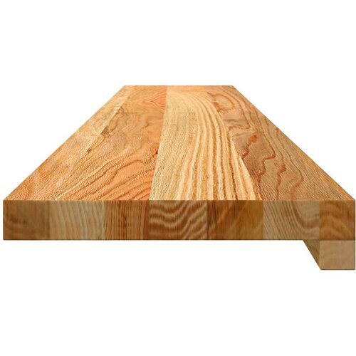  Prozorske klupice 2 kom svijetlosmeđe 110x20x2 cm masivne hrast Slike