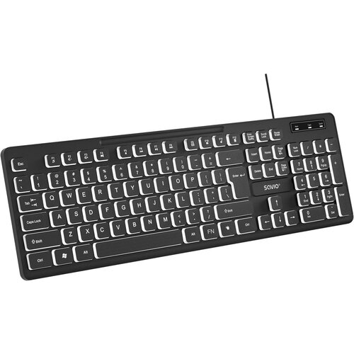 Savio KB-04 keyboard Home /Office USB QWERTY UK International Black Cijene