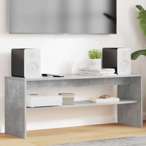TV omarica Betonsko siva 100 x 30 x 40 cm Konstruiran les, (5000137135) Cene