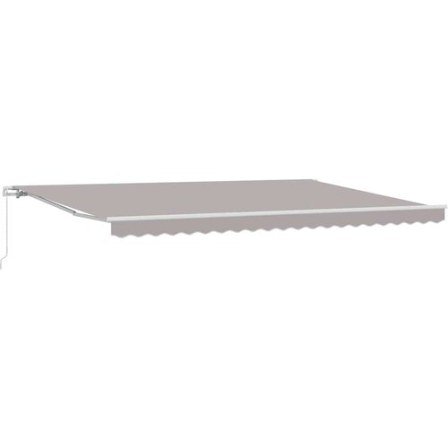 Nadstrešnica Svijetlo siva 500 x 300 x 165 cm Poliester i metal Cijene