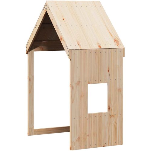Krov za dječji krevet 60 x 89 x 134,5 cm od masivne borovine Slike