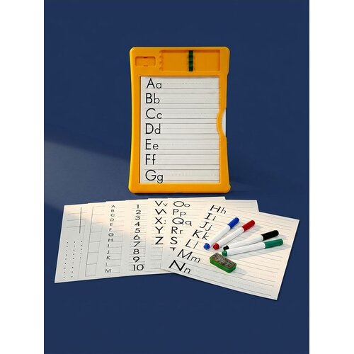 Sinsay Edukativni set za vježbanje pisanja s pločom, karticama i flomasterima 15 pack Cijene