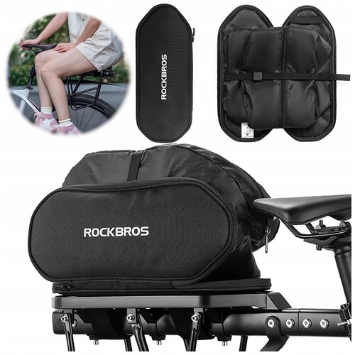 ROCKBROS torba za nosilec za kolo 5L durable črna za kolo, (21994334) Slike