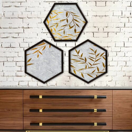 Wallity Uokvirena slika 6GEN241483582, 35x35 cm, 3 dijela Cijene