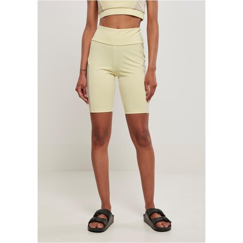 UC Ladies Ladies Color Block Cycle Shorts softyellow/softseagrass Slike