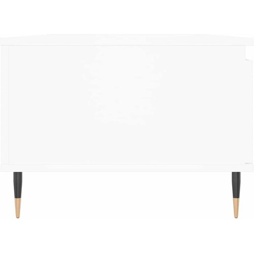  Stolić za kavu bijeli 90 x 50 x 36,5 cm od konstruiranog drva Bijela Slike