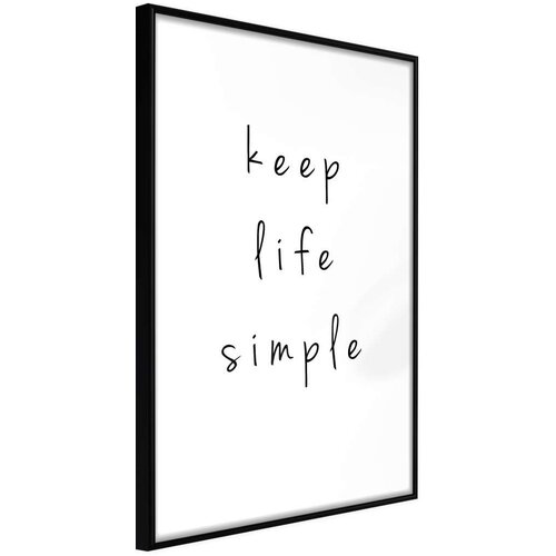  Poster - Simple Life 20x30 Slike