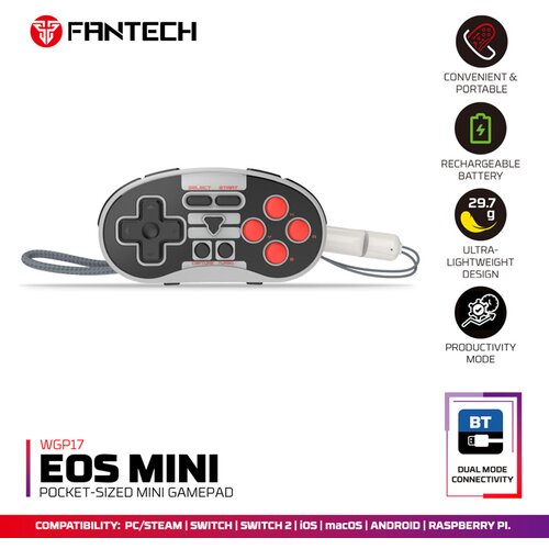  Joypad wireless Fantech WGP17 Eos mini sive Cene