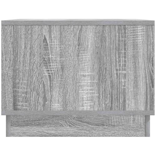  Stolić za kavu Siva sonoma 90 x 50 x 37 cm Konstruirano drvo Slike