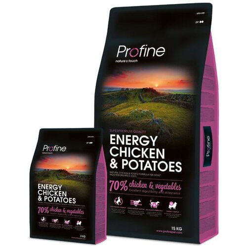 Profine energy piletina i krompir 15 kg Slike