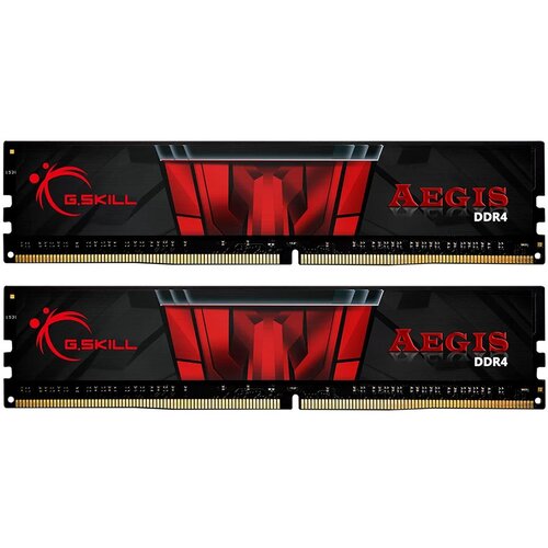 G.skill Ram pomnilnik Aegis 32Gb (2X16Gb) Ddr4 2400Mhz Cl15 črn, (21408413) Slike