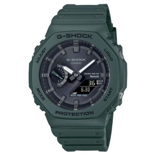 Casio Mu&amp;scaron;ki sat G-Shock GA-B2100-3ADR, Zeleni Slike