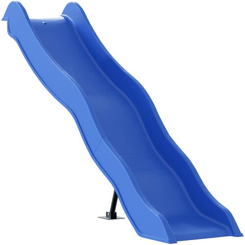 Tobogan za igru plavi 174 x 38 cm od polipropilena Slike