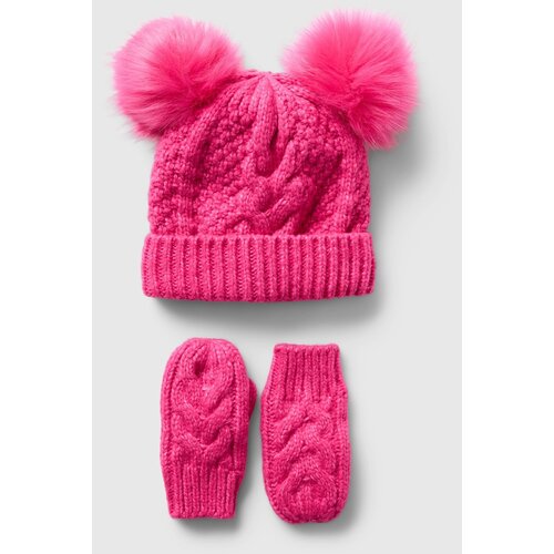 GAP Baby set of gloves and hat - Girls Slike