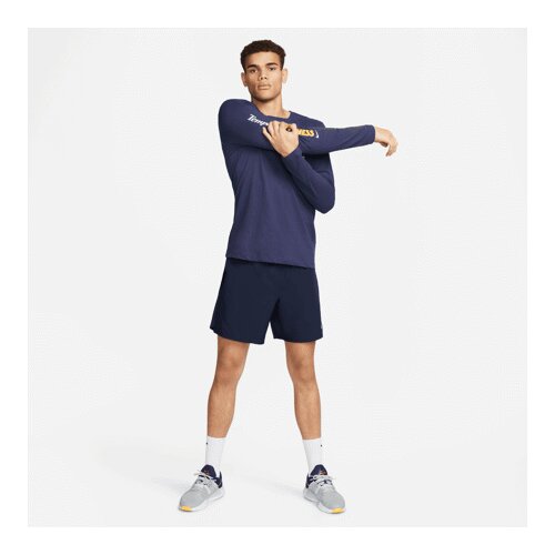 Nike Challenger Dri-FIT 2-in-1 Shorts, Obsidian/Black/Reflective Silver - XXL, (21382183) Cene