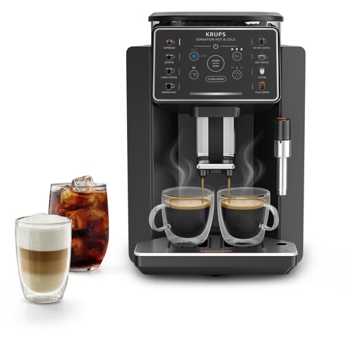 Krups Avtomatski kavni aparat Sensation Hot & Cold, EA9138E0, (5000480306) Cene