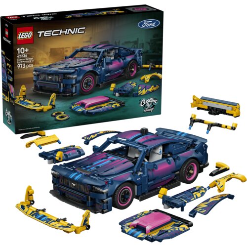 Lego 42236 Prilagođeni Ford Mustang GT automobil Cene