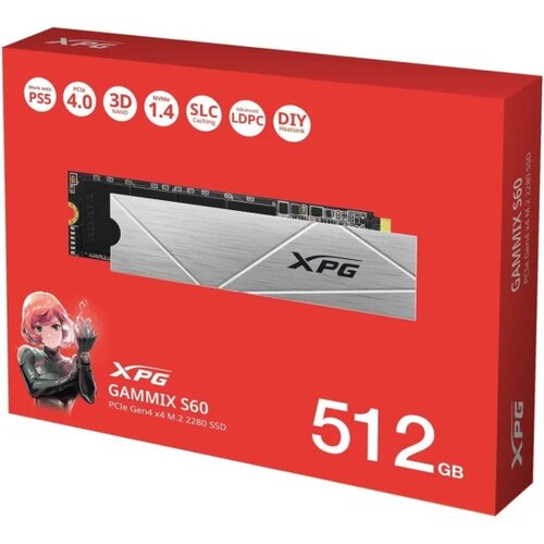 SSD 512GB NVME XPG GAMMIX S60 Cijene